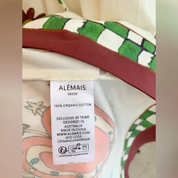 KATERINA V NECK MIDI DRESS - Picture 10 of 10